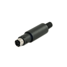 ALPHA ELETTRONICA - Spina mini DIN - 6 poli