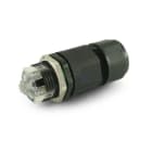 ALPHA ELETTRONICA - Connettore per giunta a pannello - 3 poli - 16A 250V - IP68