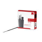 ALPHA ELETTRONICA - Guaina termorestringente in dispenser - Poliolefina - Restringimento 2:1 - ø4,8mm - Nera - 10m