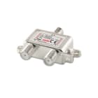 ALPHA ELETTRONICA - Partitore SAT 5-2400MHz - 2 uscite - connettori F orizzontali