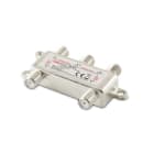 ALPHA ELETTRONICA - Partitore SAT 5-2400MHz - 4 uscite - connettori F orizzontali