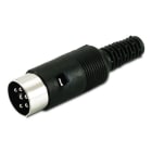 ALPHA ELETTRONICA - Spina schermata DIN 45322 - 6 poli