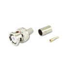 ALPHA ELETTRONICA - Spina BNC a crimpare per cavo RG59 ø6mm - HQ