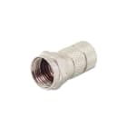 ALPHA ELETTRONICA - Spina F ad avvitare per cavo ø7,7mm - 1 O-Ring