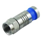 ALPHA ELETTRONICA - Spina F a compressione per cavo 6,8mm