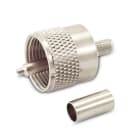 ALPHA ELETTRONICA - Spina UHF PL259 a crimpare adatta per cavo RG58