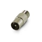 ALPHA ELETTRONICA - Adattatore da spina TV Ø9,5mm a presa F
