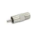 ALPHA ELETTRONICA - Adattatore da spina RCA a presa F