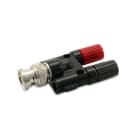 ALPHA ELETTRONICA - Adattatore da spina BNC a 2 boccole