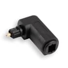 ALPHA ELETTRONICA - Adattatore da Toslink a Toslink 90°