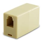 ALPHA ELETTRONICA - Adattatori telefonici modulari RJ11 / RJ14 6P4C da presa a presa