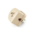 ALPHA ELETTRONICA - Filtro ADSL da spina 3 poli a presa 3 Poli / presa modulare RJ11 6P2C