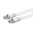 ALPHA ELETTRONICA - Cavo di rete Patch in Rame Cat. 5e Bianco F/UTP 3m