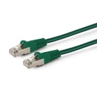 ALPHA ELETTRONICA - Cavo di rete Patch in Rame Cat. 5e Verde F/UTP 10m