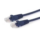 ALPHA ELETTRONICA - Cavo di rete Patch in Rame Cat. 5e Blu U/UTP 0,5m