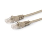 ALPHA ELETTRONICA - Cavo di rete Patch in Rame Cat. 5e Grigio U/UTP 2m