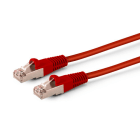 ALPHA ELETTRONICA - Cavo di rete Patch in Rame Cat. 6 Rosso S/FTP 1m