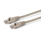 ALPHA ELETTRONICA - Cavo di rete Patch in Rame Cat. 5e Grigio CROSS F/UTP 3m