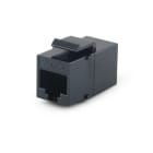 ALPHA ELETTRONICA - Keystone Cat.6 Presa-Presa Non schermata - Nero