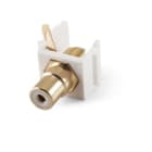 ALPHA ELETTRONICA - Keystone presa RCA Bianca