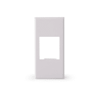 ALPHA ELETTRONICA - Adattatore keystone per placca BTicino Axolute - Bianco