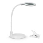 ALPHA ELETTRONICA - Lampada laboratorio Led con lente - 6W - Braccio flessibile