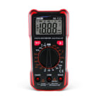 ALPHA ELETTRONICA - Multimetro digitale tascabile - 600V (AC/DC) - 10A (DC) - 2M - Continuità - Prova diodi - Data Hold - Display LCD - Temperatura