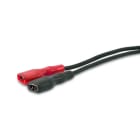 ALPHA ELETTRONICA - Cavo DC con faston femmina e passacavo