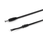 ALPHA ELETTRONICA - Cavo DC con spina 5,5-2,5mm e passacavo