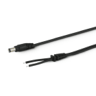 ALPHA ELETTRONICA - Cavo DC con spina 5,5-2,1mm e passacavo