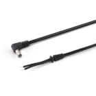 ALPHA ELETTRONICA - Cavo DC con spina 90° 5,5-2,1mm e passacavo