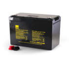 ALPHA ELETTRONICA - Batteria ricaricabile Litio LiFePO4 12,8V 100Ah con BMS - BT - Riscaldatore - RS485