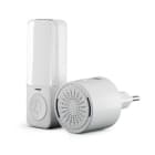 ALPHA ELETTRONICA - Kit campanello wireless bianco con pulsante cinetico fino a 180m
