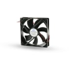 ALPHA ELETTRONICA - Ventola DC 120x120x25 12V Cuscinetti 83,50CFM