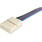 ALPHA ELETTRONICA - Kit di 10 cavi con connettore per nastri led RGB 10mm
