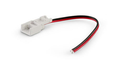 ALPHA ELETTRONICA - Connettore con cavetto IP20 per striscia JO36510
