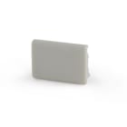 ALPHA ELETTRONICA - Terminale di chiusura in plastica - adatto per profilo JO380/086 - grigio