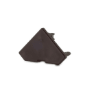 ALPHA ELETTRONICA - Terminale di chiusura - adatto per profilo JO380/154C - Corten