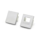 ALPHA ELETTRONICA - Kit terminali di chiusura plastici - adatti per profilo JO381/500, 501, 503