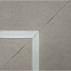 ALPHA ELETTRONICA - Profilo in alluminio con lastra in cartongesso - Copertura in PC opaca - Angolare - Serie Linear
