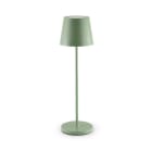 ALPHA ELETTRONICA - Lampada a batteria portatile - Serie Plana - Salvia