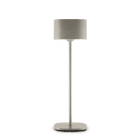 ALPHA ELETTRONICA - Lampada a batteria portatile - Serie Essenza - Sabbia