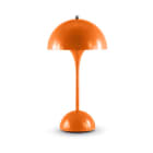 ALPHA ELETTRONICA - Lampada a batteria portatile - Serie Carosello - Arancio