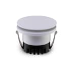 ALPHA ELETTRONICA - Faretto LED da incasso rotondo - 3W - Bianco - Luce indiretta - Bianco naturale - Serie Eclisse