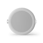 ALPHA ELETTRONICA - Faretto Led da incasso - 9W - ø140mm - Bianco caldo - Serie Incanto