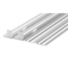 ALPHA ELETTRONICA - Cornice bianca per pannelli Led JOlight 30x120 - Angolo plastica