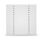ALPHA ELETTRONICA - Pannello Led Troffer 24/36W - 60x60cm - TRIwhite e potenza selezionabili - UGR<15 - CRI 80