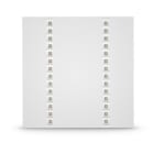 ALPHA ELETTRONICA - Pannello Led Troffer 24/36W - 60x60cm - TRIwhite e potenza selezionabili - UGR<15 - CRI 80
