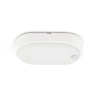 ALPHA ELETTRONICA - Plafoniera Led Ovale 14W - Bianco naturale - Sensore movimento - Serie Change