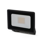 ALPHA ELETTRONICA - Proiettore Led Ultra Slim 30W - 230Vac - Bianco naturale - Corpo nero - Serie Clear